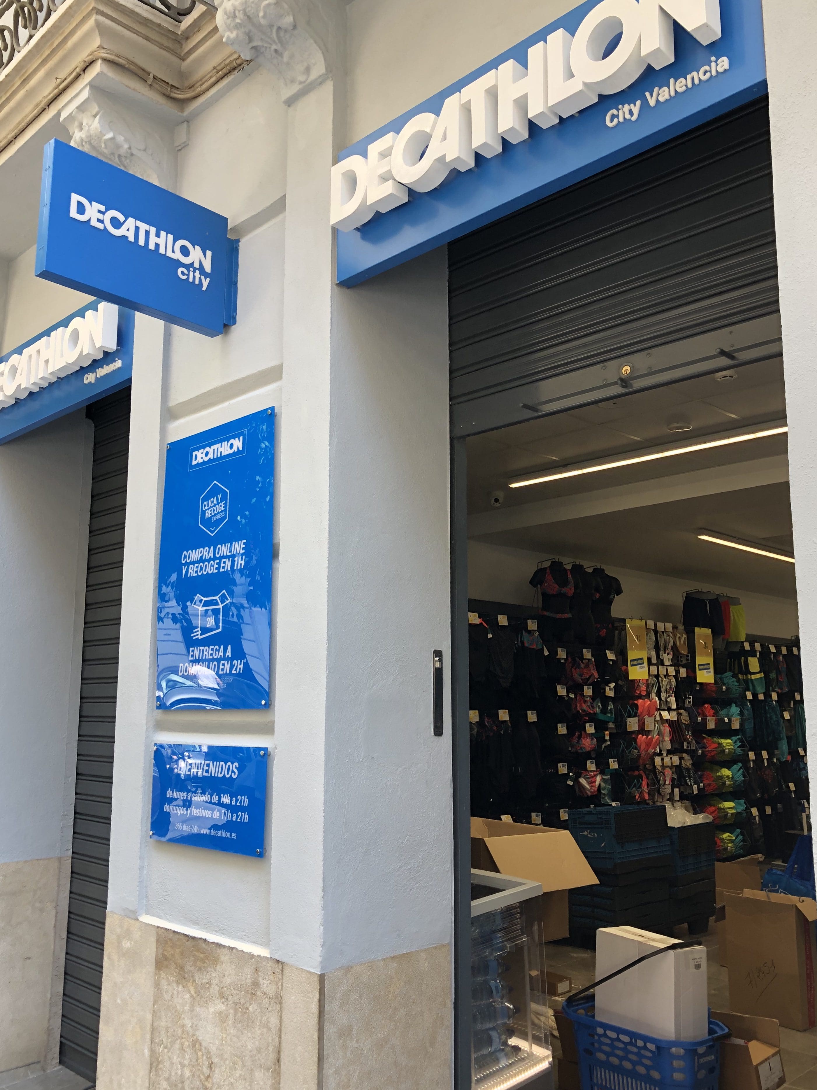 De festivos horario san benageber decathlon antonio